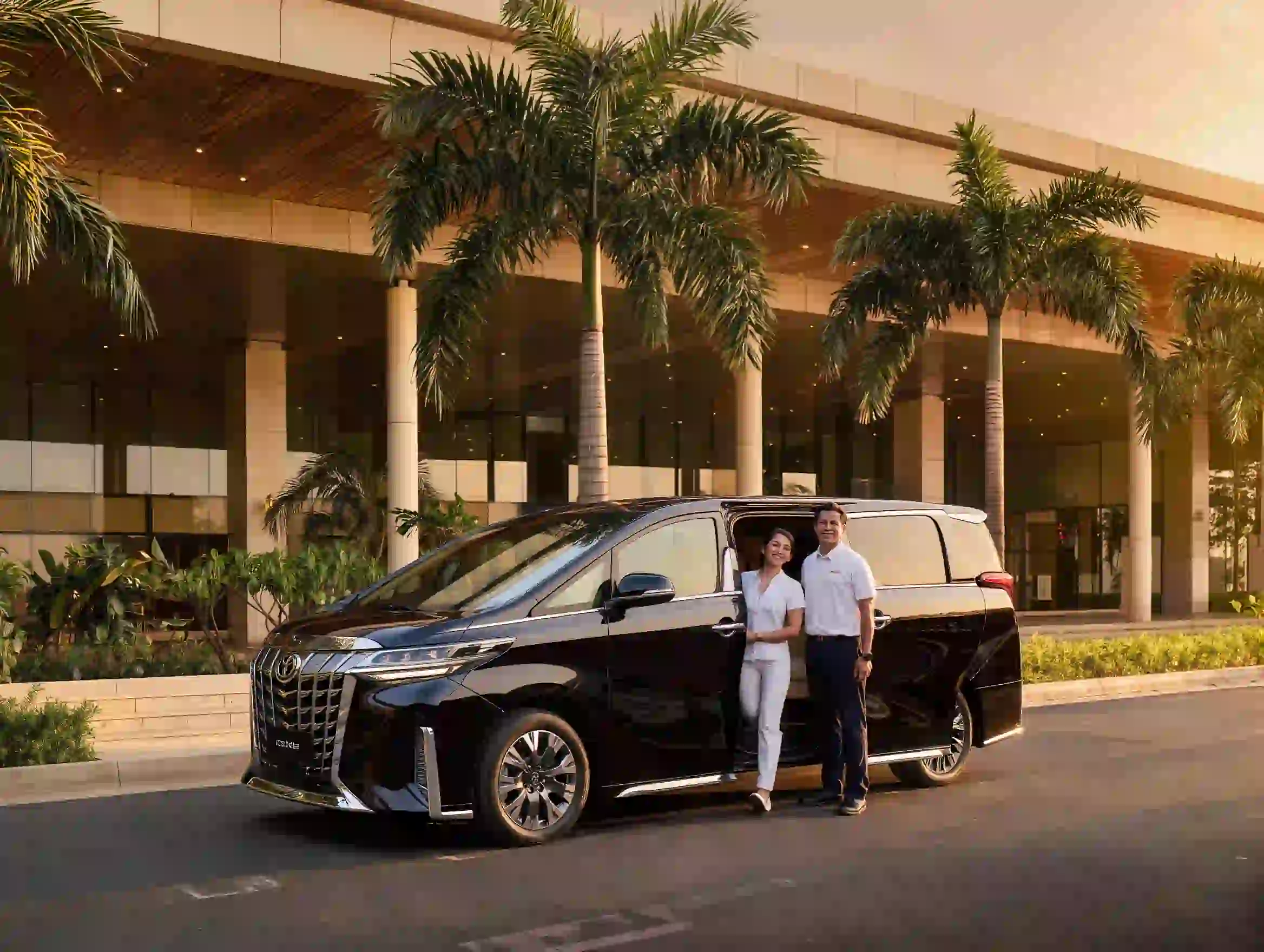 峇里島機場接送 Alphard 專車送抵酒店